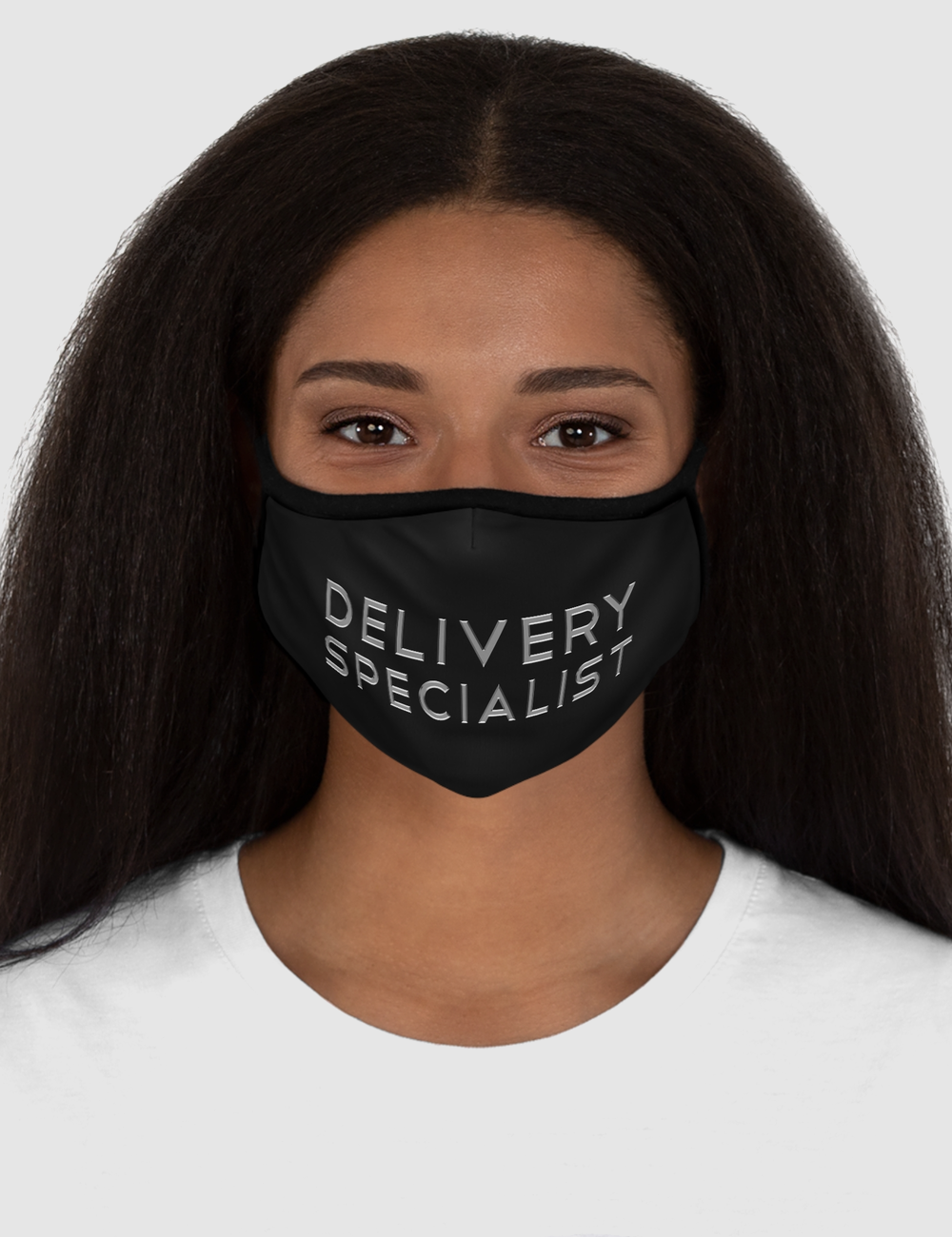 Delivery Specialist Fitted Double Layered Polyester Face Mask OniTakai