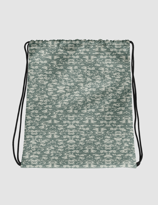 Digital Military Camouflage Print | Drawstring Bag OniTakai