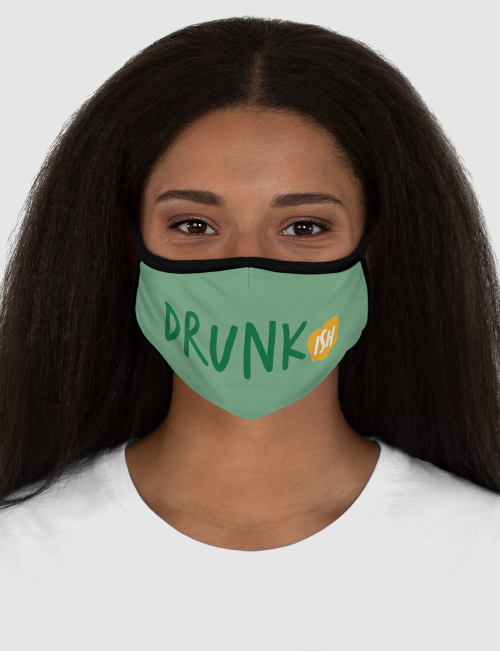 Drunkish | Fitted Double Layered Polyester Face Mask OniTakai