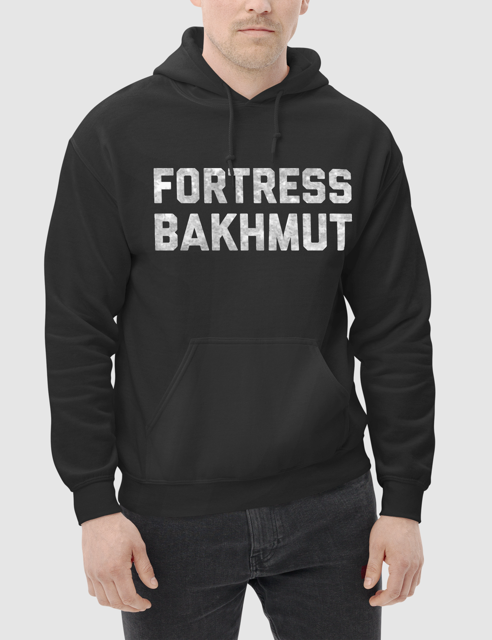 Fortress Bakhmut Classic Black Hoodie OniTakai