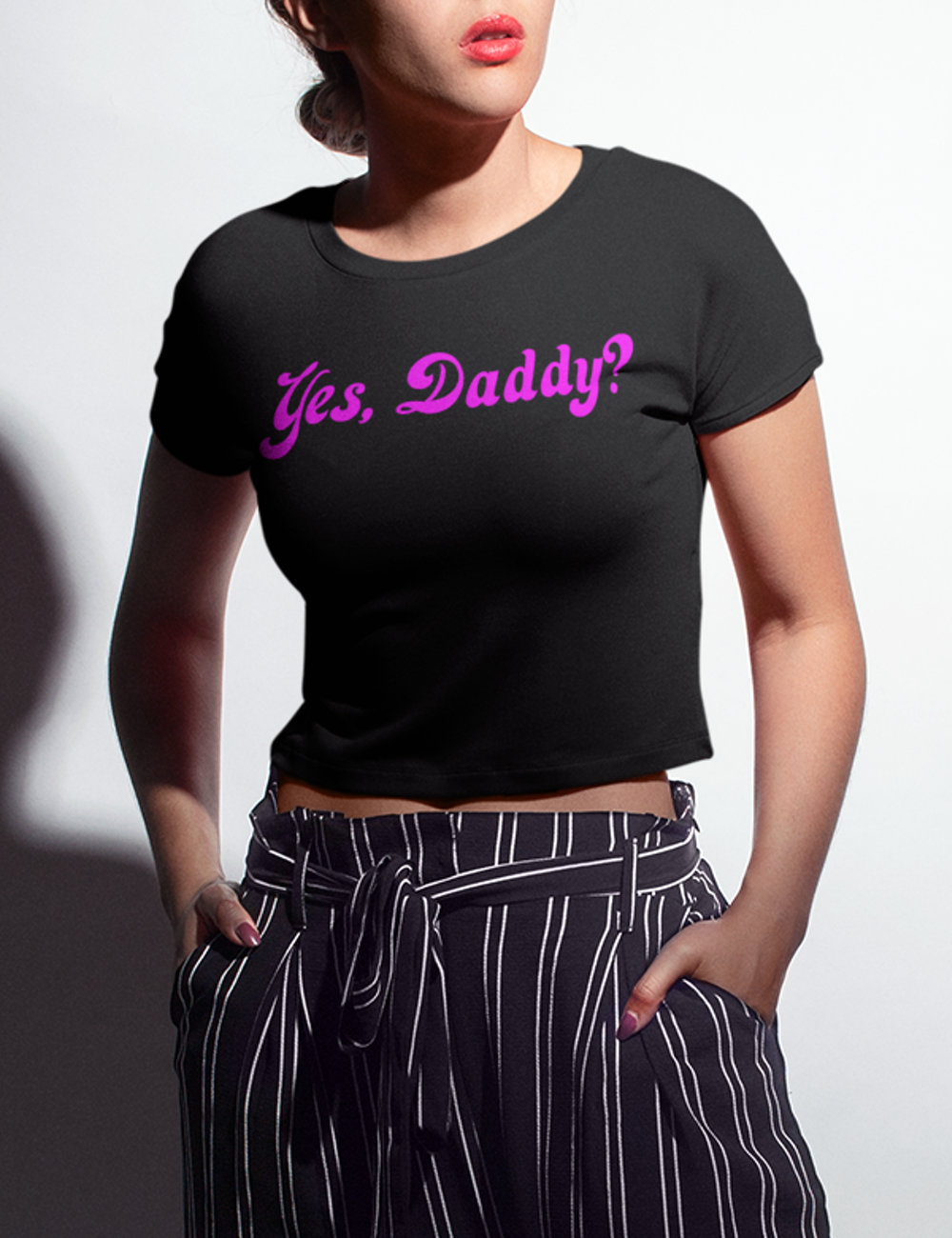 Yes Daddy | Crop Top T-Shirt – OniTakai