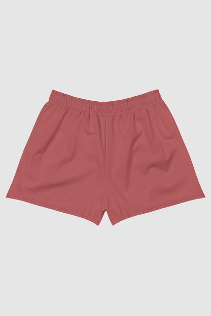 Mineral Red Women’s Recycled Athletic Shorts