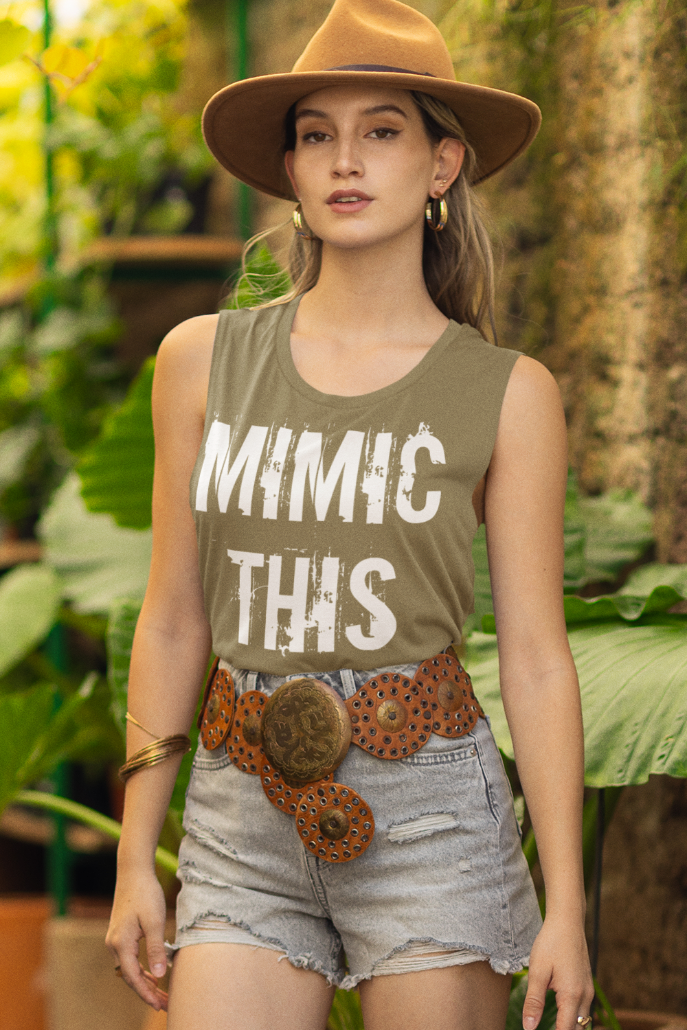 Mimic This Women's Muscle Tank Top