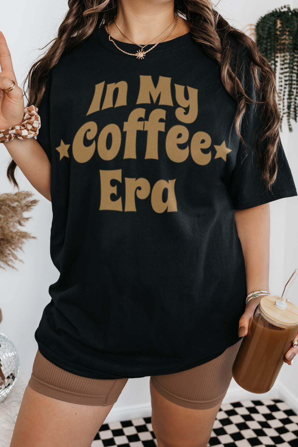 In My Coffee Era Women's Casual T-Shirt