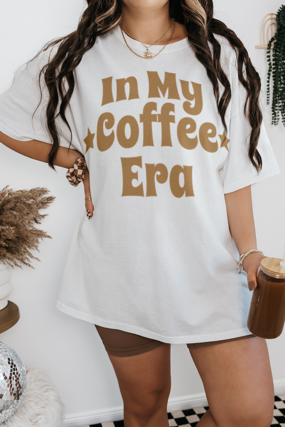 In My Coffee Era Women's Casual T-Shirt