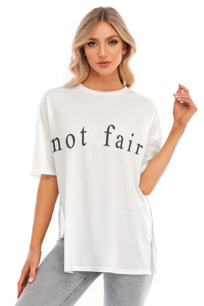 Not Fair Women's Tunic T-Shirt