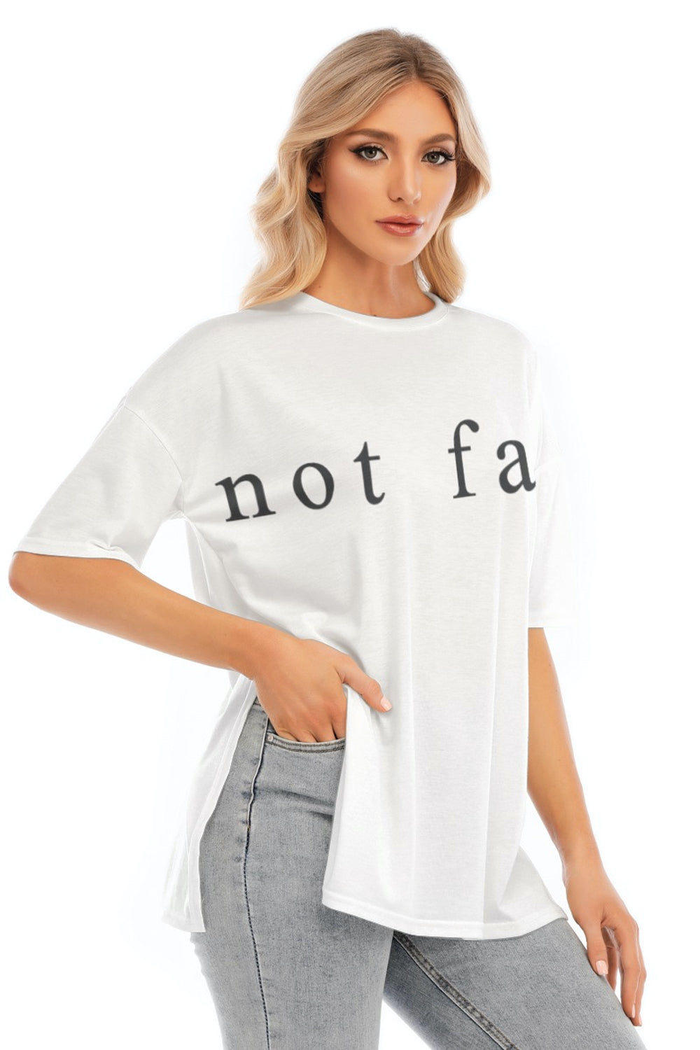 Not Fair Women's Tunic T-Shirt