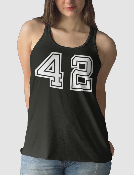 42 | Women's Cut Racerback Tank Top OniTakai