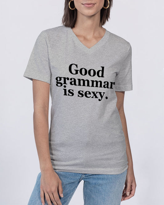 Good Grammar Is Sexy Women's V-Neck T-Shirt