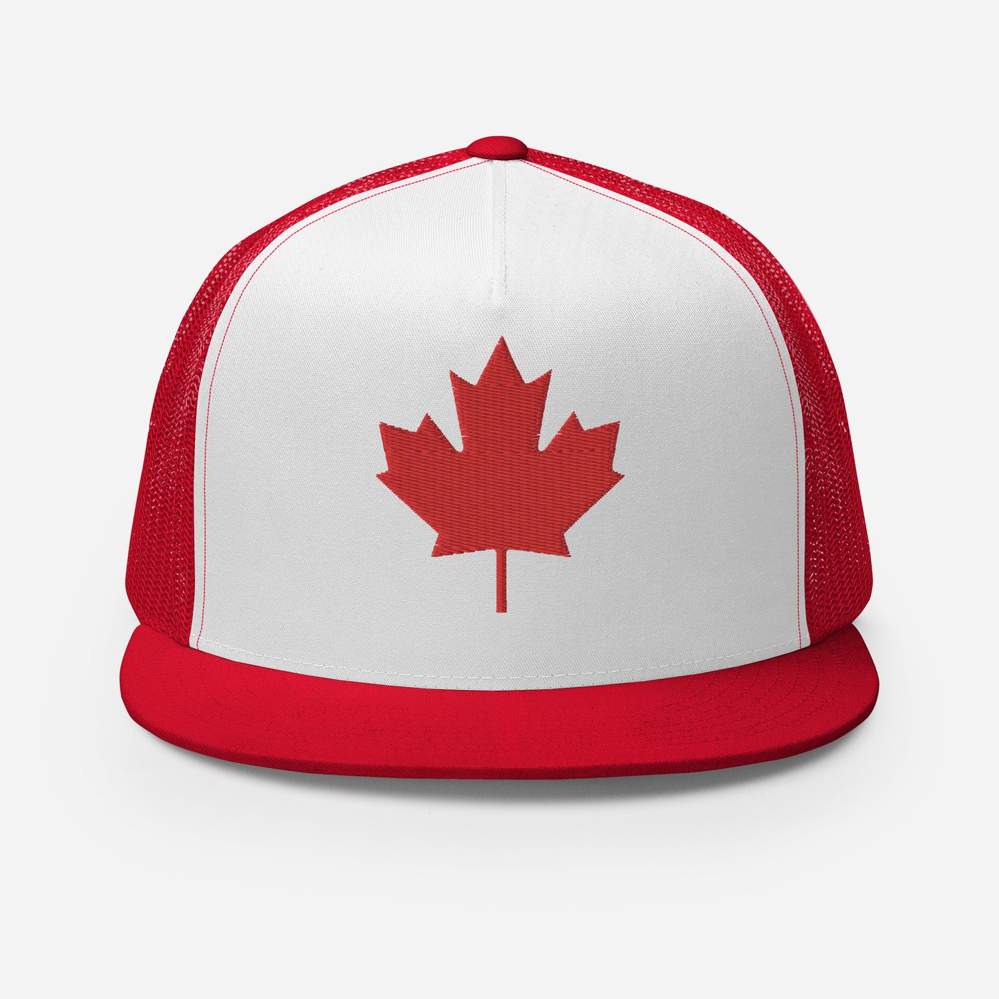 Maple Leaf Canadian Flag Trucker Hat