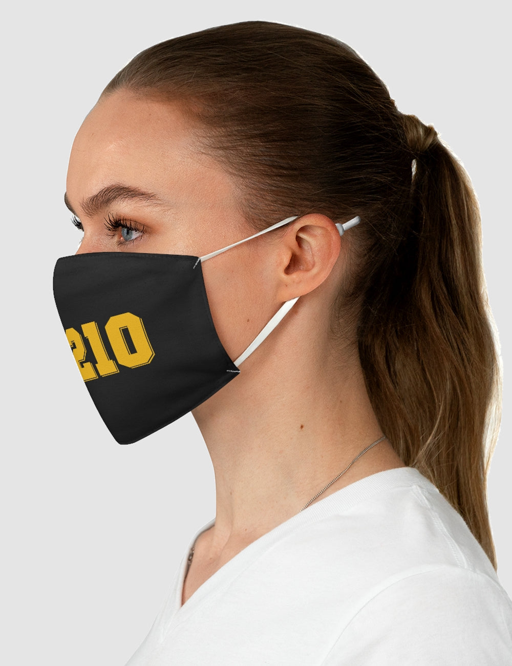 90210 | Two-Layer Polyester Fabric Face Mask OniTakai