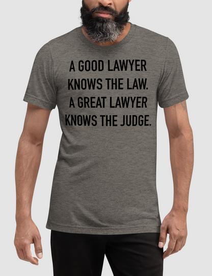 A Good And Great Lawyer | Tri-Blend T-Shirt OniTakai