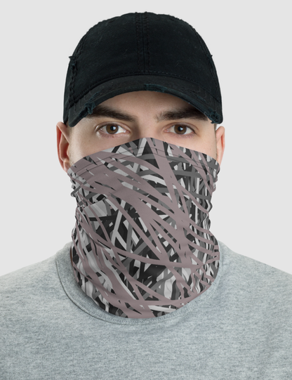 Abstract Lines Camouflage | Neck Gaiter Face Mask OniTakai