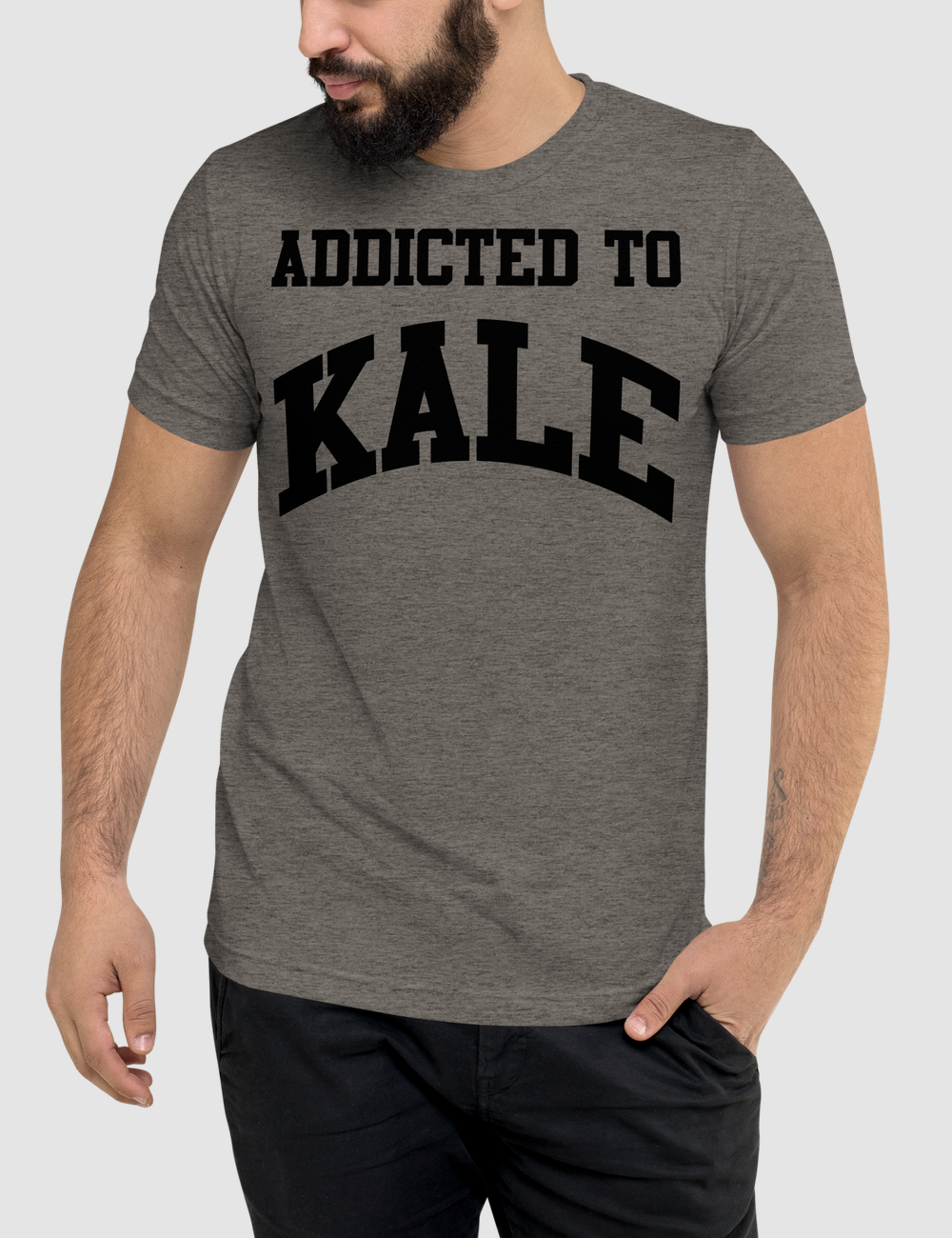 Addicted To Kale | Tri-Blend T-Shirt OniTakai