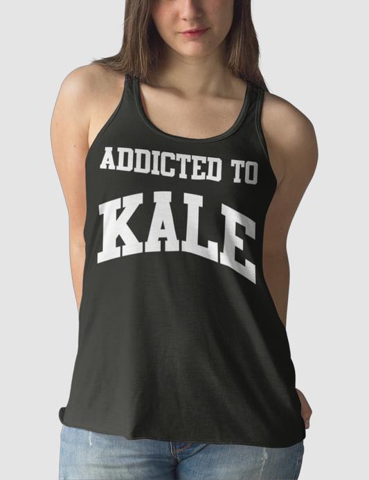 Addicted To Kale Women's Cut Racerback Tank Top OniTakai
