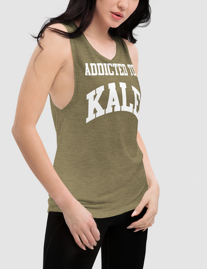 Addicted To Kale | Women's Muscle Tank Top OniTakai