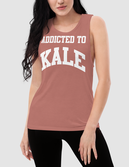 Addicted To Kale | Women's Muscle Tank Top OniTakai