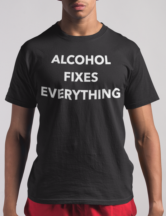 Alcohol Fixes Everything Men's Classic T-Shirt OniTakai