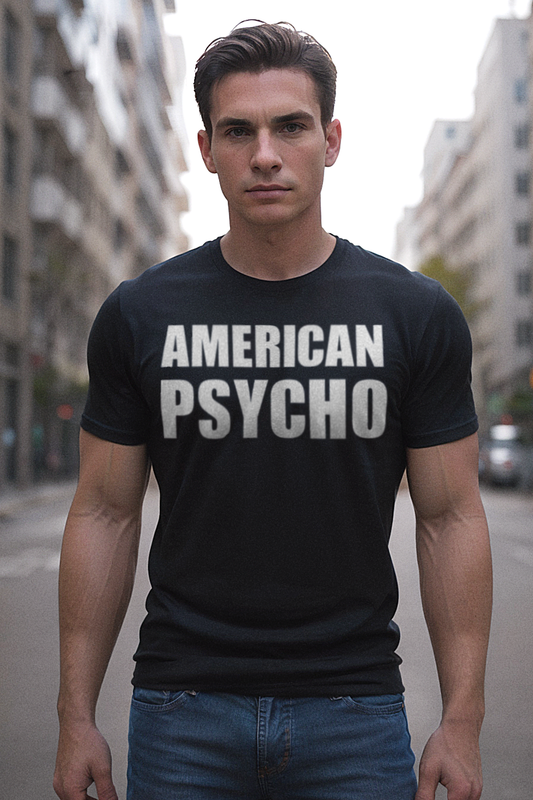 American Psycho Men's Fitted T-Shirt OniTakai