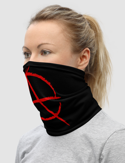 Anarchy Symbol | Neck Gaiter Face Mask OniTakai