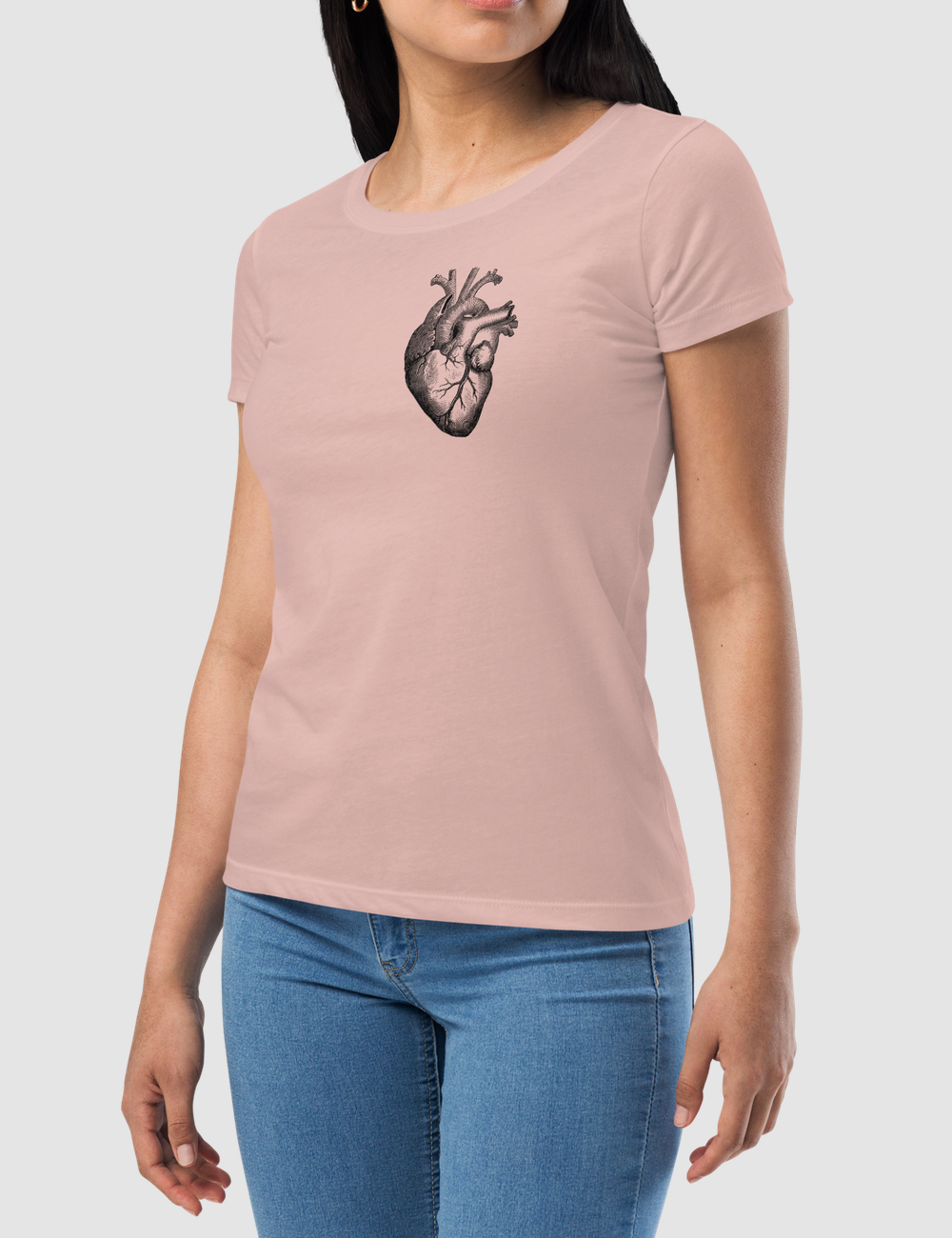 Anatomical Heart | Women's Fitted T-Shirt OniTakai