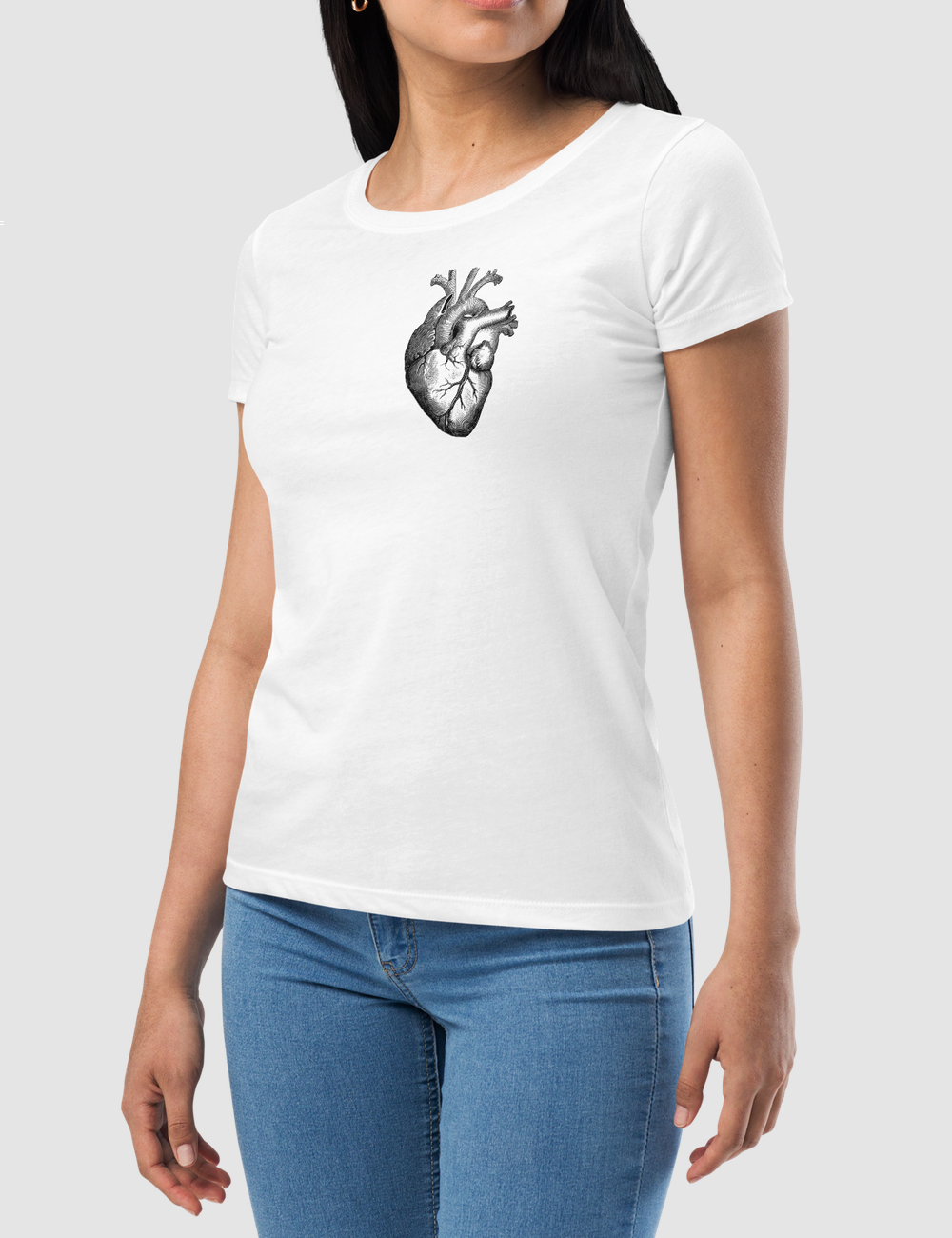 Anatomical Heart | Women's Fitted T-Shirt OniTakai