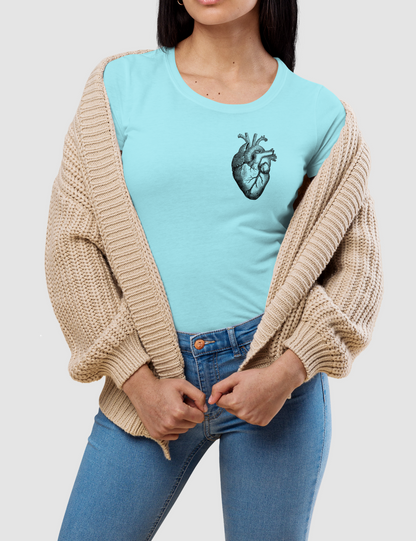 Anatomical Heart | Women's Fitted T-Shirt OniTakai