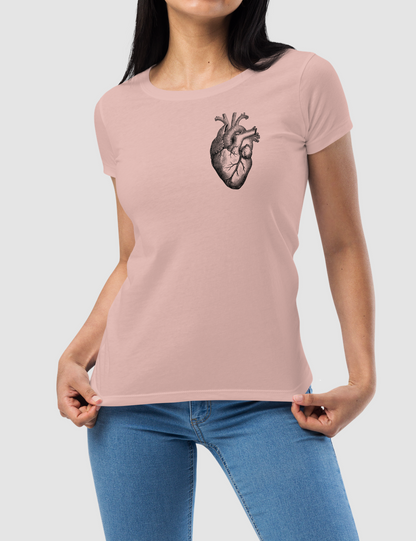 Anatomical Heart | Women's Fitted T-Shirt OniTakai