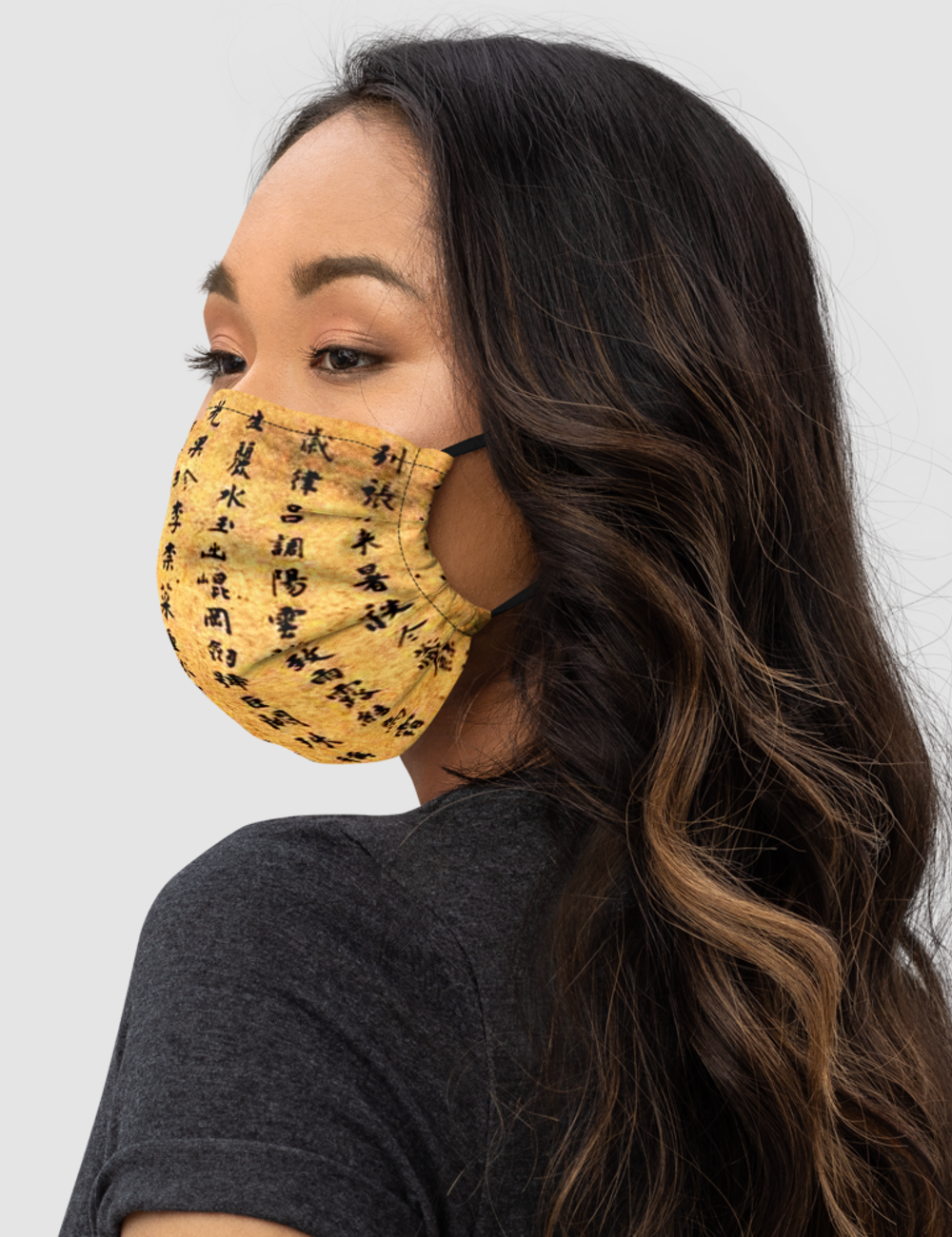 Ancient Chinese Scroll | Premium Double Layered Pocket Face Mask OniTakai