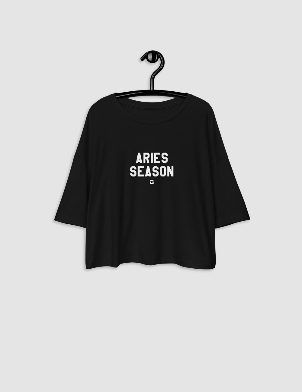 Aries Season | Women's Loose Fit Crop Top T-Shirt OniTakai