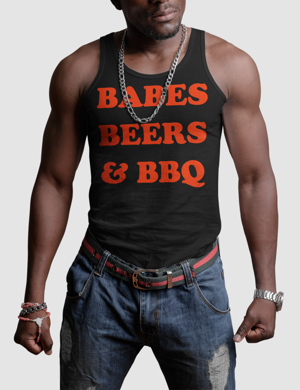 Babes Beers & BBQ Men's Classic Tank Top OniTakai