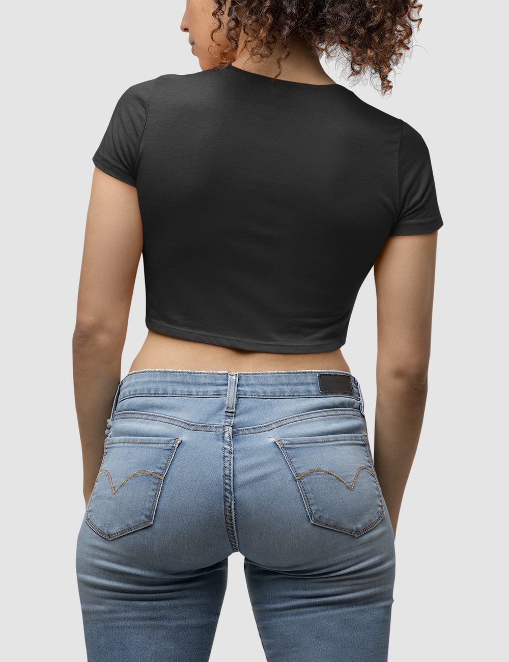 Bad Girls Are Just Way More Fun | Women's Fitted Crop Top T-Shirt OniTakai