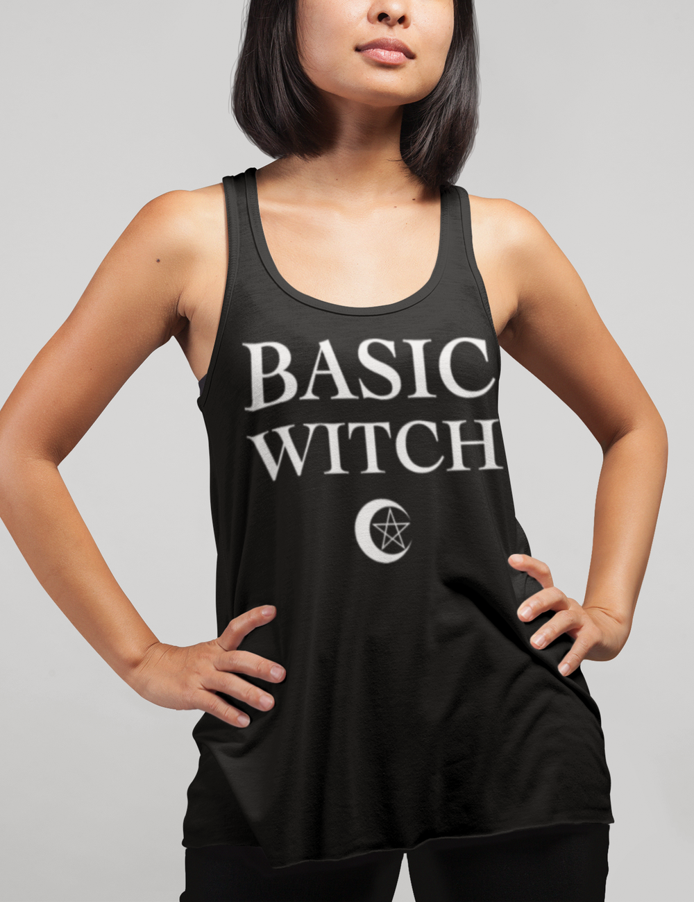 Basic Witch | Women's Cut Racerback Tank Top OniTakai