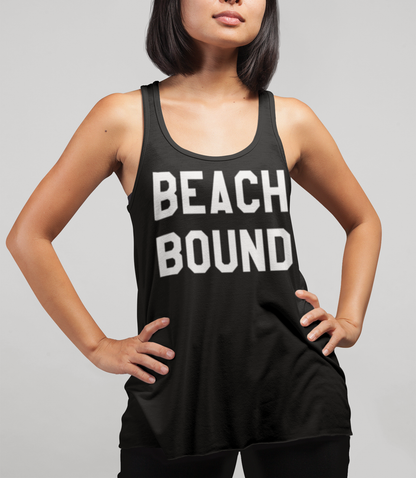 Beach Bound | Women's Cut Racerback Tank Top OniTakai