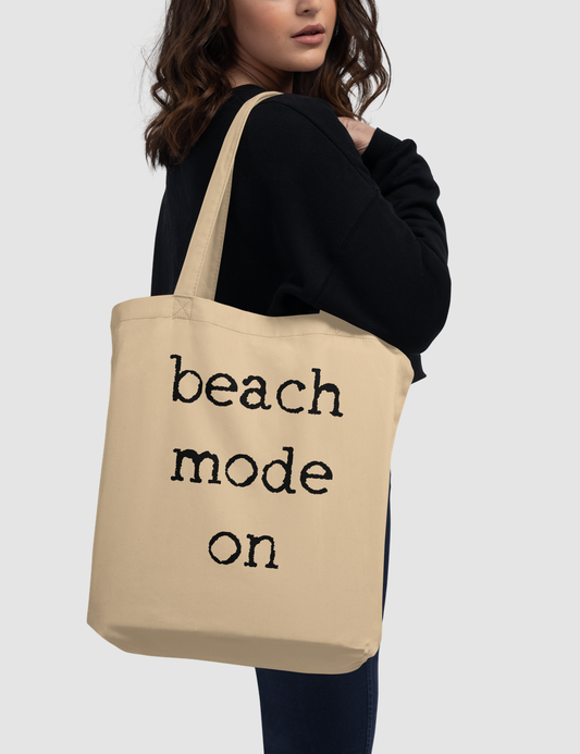 Beach Mode On Eco-Friendly Tote Bag OniTakai