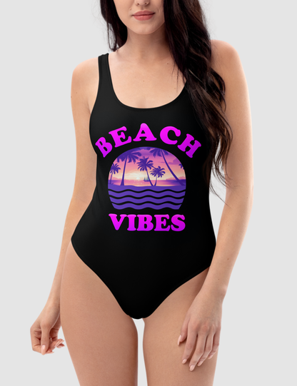 Beach Vibes Women's One-Piece Swimsuit OniTakai