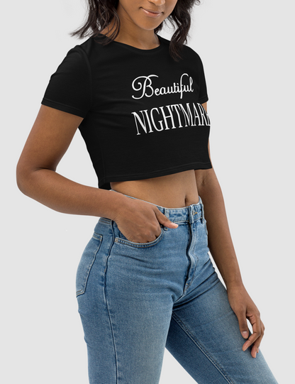Beautiful Nightmare | Women's Crop Top T-Shirt OniTakai