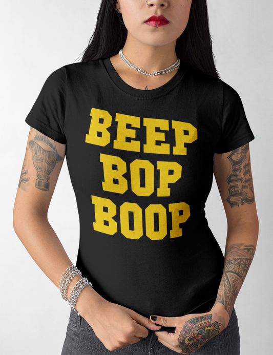 Beep Bop Boop | Women's Style T-Shirt OniTakai