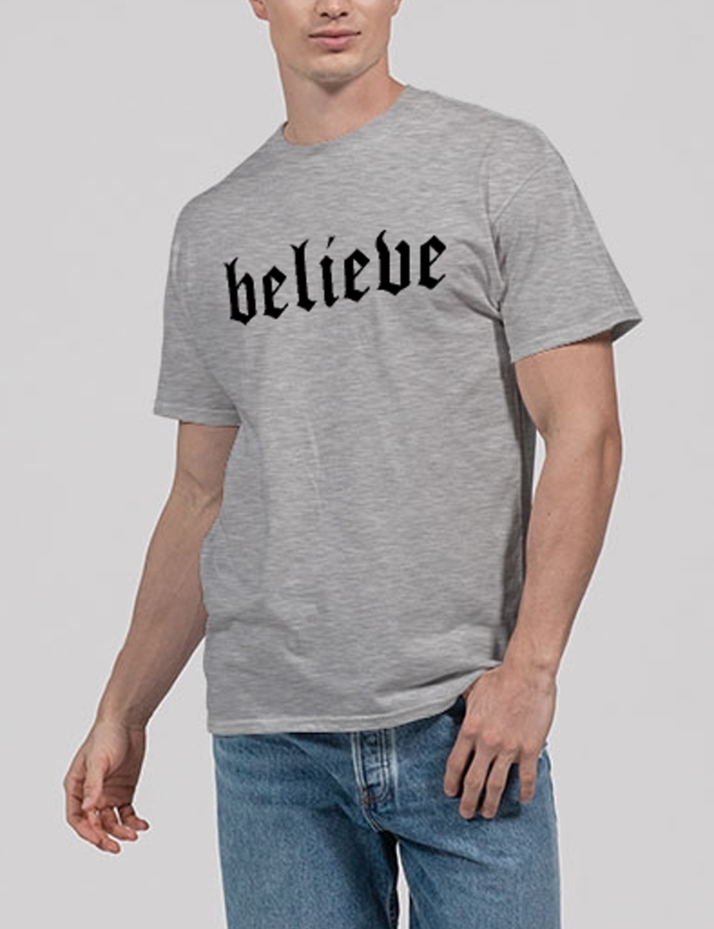 Believe Men's Classic T-Shirt OniTakai