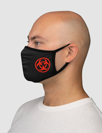 Biohazard Fitted Double Layered Polyester Face Mask OniTakai