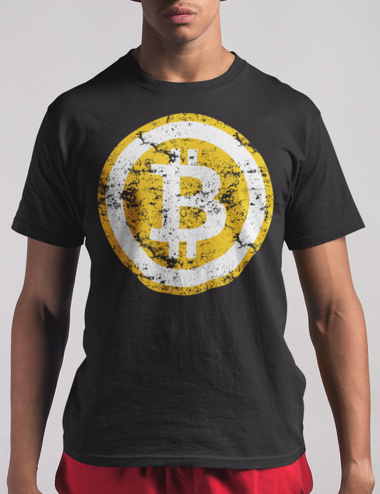 Bitcoin (Distressed) | T-Shirt OniTakai