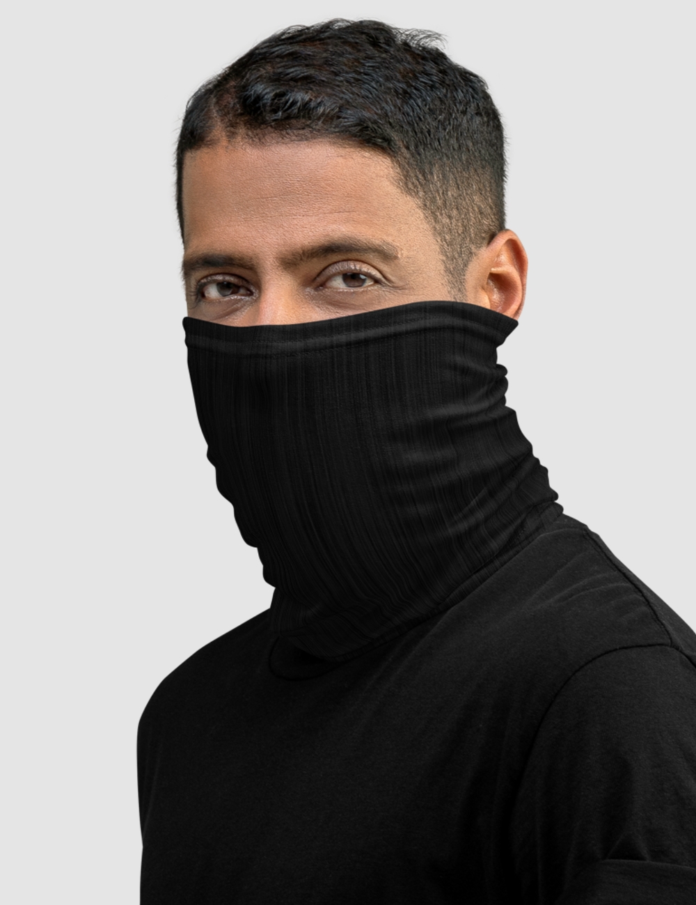 Black Brush | Neck Gaiter Face Mask OniTakai