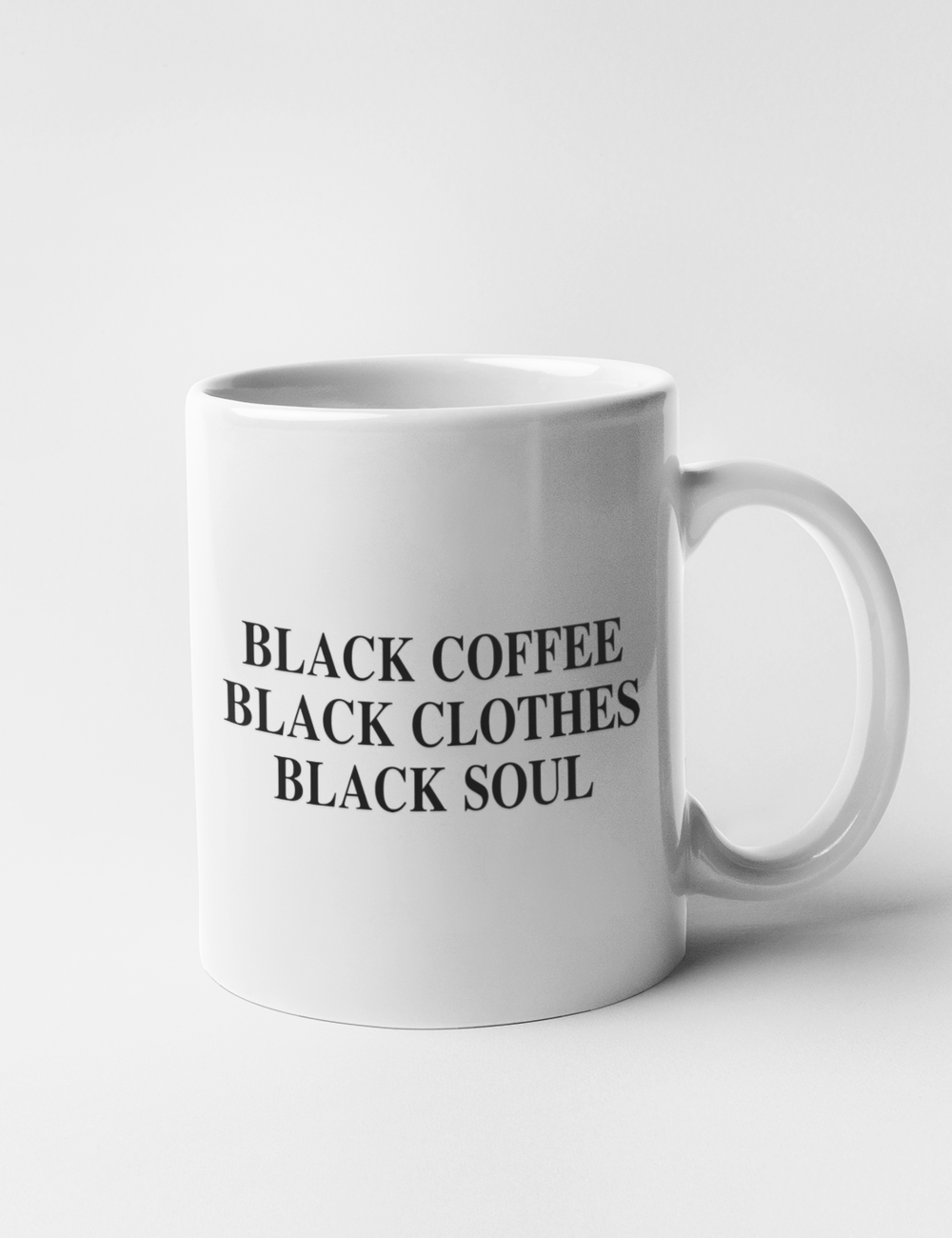 Black Coffee Black Clothes Black Soul | Classic Mug OniTakai