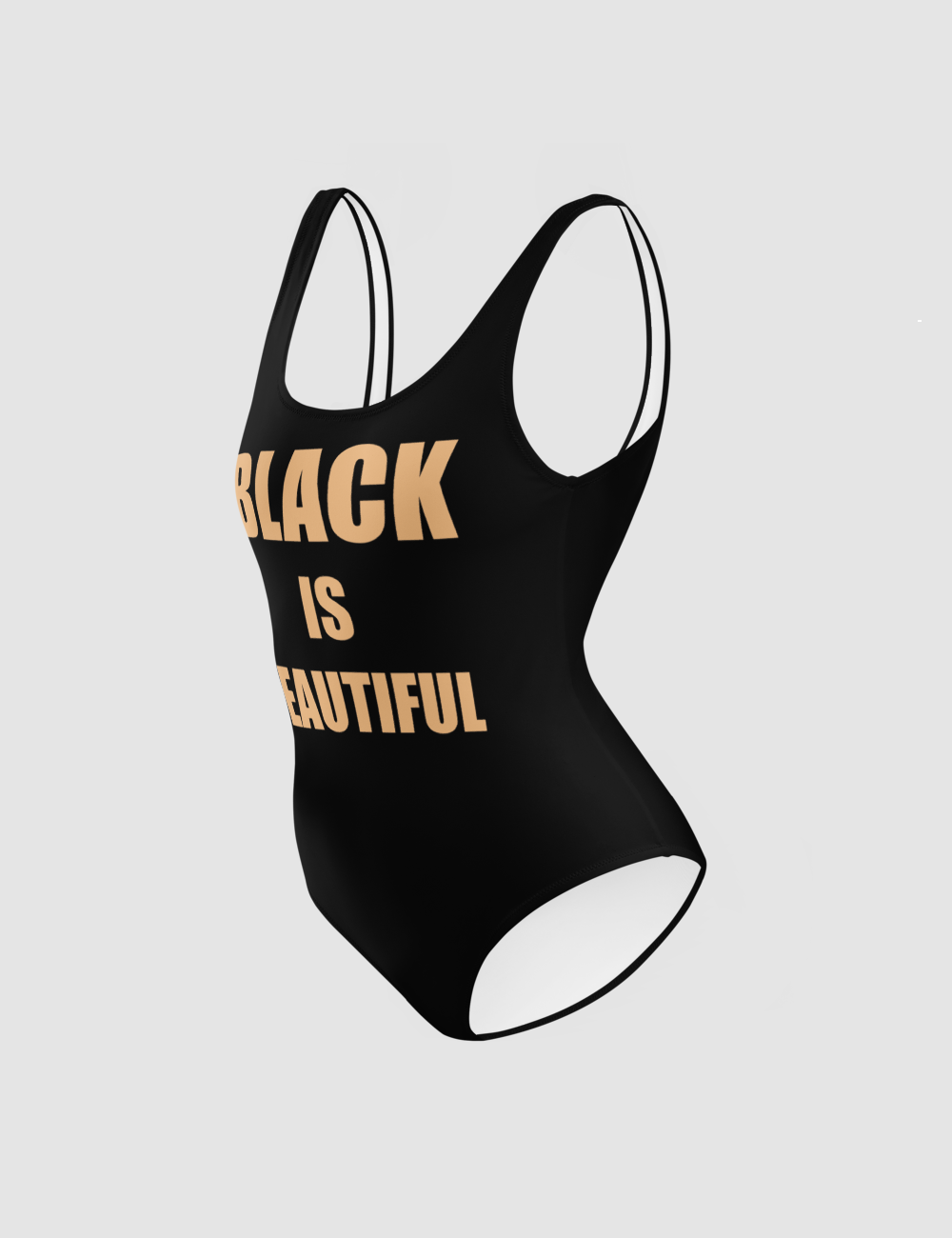 Black Is Beautiful | Women's One-Piece Swimsuit OniTakai