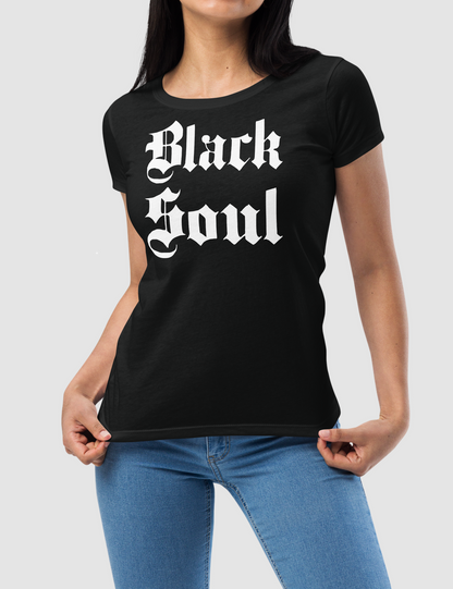 Black Soul | Women's Fitted T-Shirt OniTakai