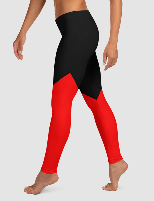 Black Widow | Women's Standard Yoga Leggings OniTakai