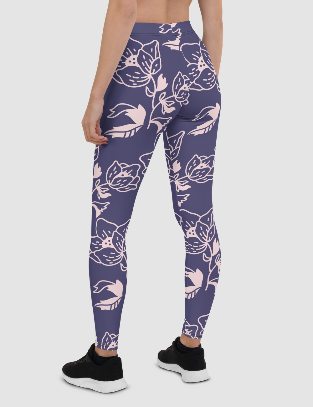 Blooming Cornflowers | Women's Standard Yoga Leggings OniTakai