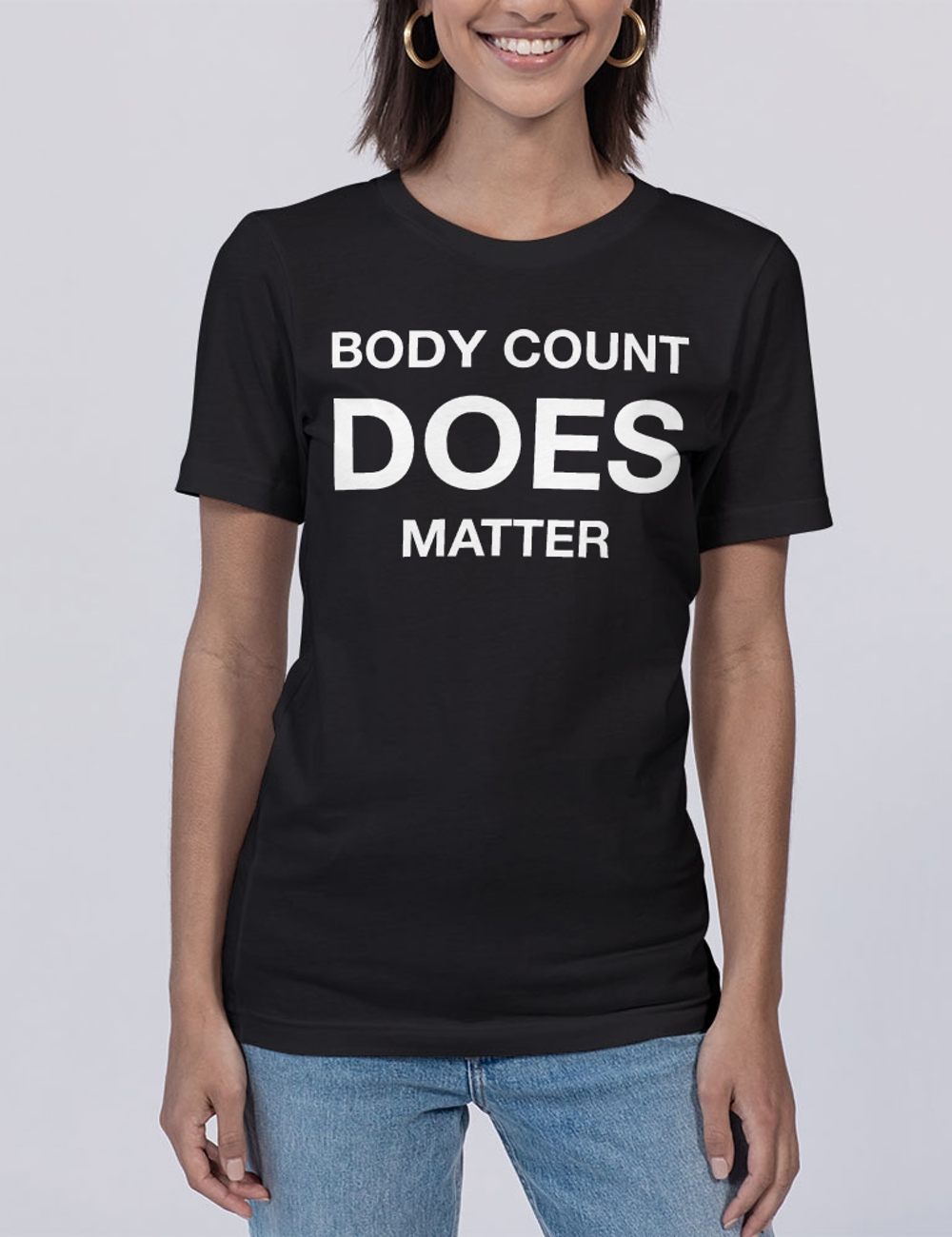 Body Count Does Matter Women's Soft Jersey T-Shirt OniTakai