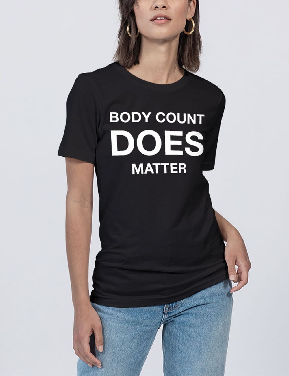 Body Count Does Matter Women's Soft Jersey T-Shirt OniTakai