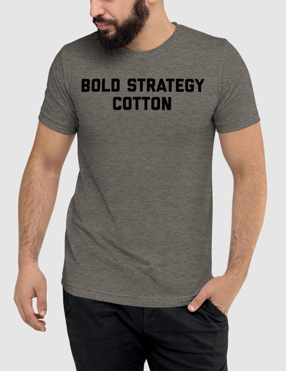 Bold Strategy Cotton | Tri-Blend T-Shirt OniTakai